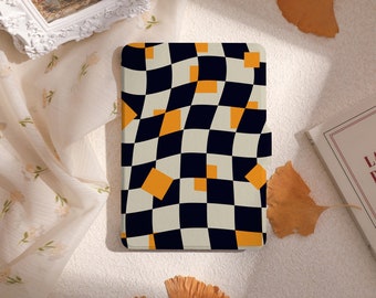 Abstract Plaid Kindle Case, All New Kindle Case 2022, Paperwhite 6.8 Cover, Kindle Paperwhite 2021 Case, Kindle 10th 11th Gen