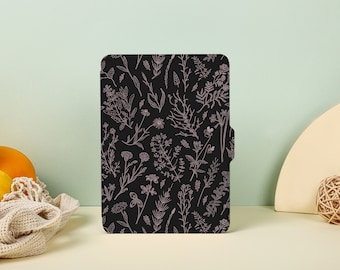 Aesthetic Floral Kindle Case, All New Kindle Case Kindle Cover, Kindle Paperwhite Case 11th Gen, Personalized Case Book Lover Gift
