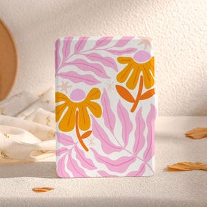 Funda para Kindle con diseño de algas marinas rosas, nueva funda para Kindle 2022, funda para Paperwhite 6.8, funda para Kindle Paperwhite 2021, Kindle 10.ª y 11.ª generación