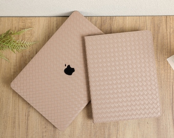 Woven Leather iPad Case, iPad Pro 2022/2021 Case, iPad Air 5, 4, 3, 2, 1, iPad 2022/2021, iPad 2020/2019, iPad mini 6, 5, 4 iPad Cover