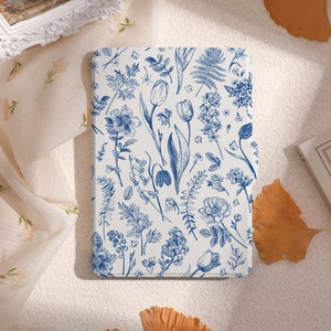 Custodia per Kindle con stampa floreale retrò, custodia per Kindle completamente nuova 2022, custodia Paperwhite 6.8, custodia per Kindle Paperwhite 2021, Kindle 10a e 11a generazione