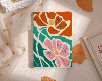 Floral Market Ombre Kindle Case, All New Kindle Case 2022, Paperwhite 6.8 Cover, Kindle Paperwhite 2021 Case, Kindle 10th 11th Gen