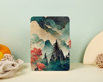 Maple Forest Print Trendy Kindle Case, All New Kindle Case Kindle Cover, Kindle Paperwhite Case 11th Gen, Personalized Case Book Lover Gift