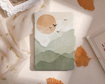 Sunset Rushes Art Trendy Kindle Case, All New Kindle Case 2022, Paperwhite 6.8 Cover, Kindle Paperwhite 2021 Case, Kindle 10th 11th Gen