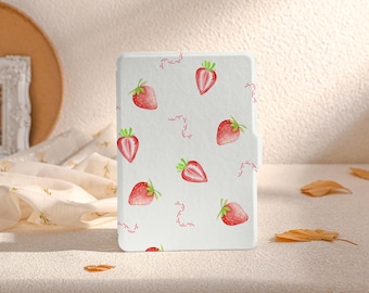 Sweet Strawberry Print Kindle Case, All New Kindle Case 2022, Paperwhite 6.8 Cover, Kindle Paperwhite 2021 Case, Kindle 10th 11th Gen