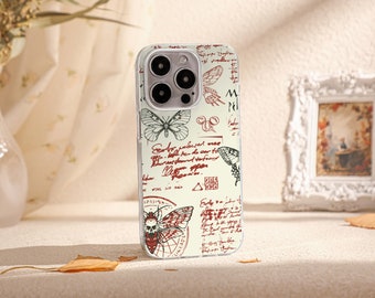 Butterfly Collection Phone Case Cover for iPhone 14 15 Pro iPhone 13 Pro, iPhone 11 12 13 Mini, iPhone X XR Case with Names, Unique Case