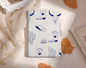 Western Cowgirl Pattern Kindle Case, All New Kindle Case 2022, Paperwhite 6.8 Cover, Kindle Paperwhite 2021 Case, Kindle 10th 11th Gen