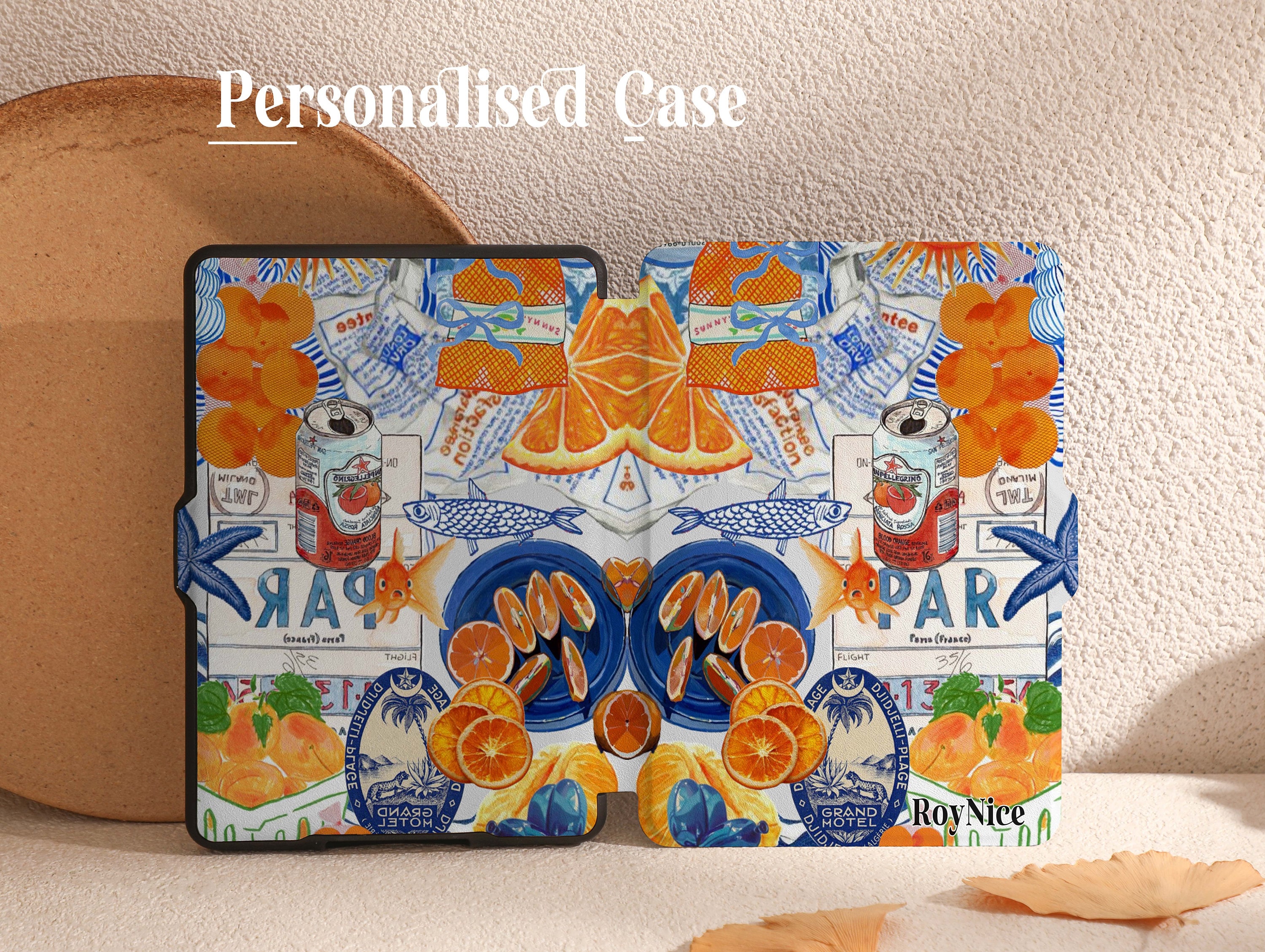 Cool Summer Collage Kindle Case, All New Kindle Case 2022, Paperwhite 6.8 Cover, Kindle Paperwhite 2021 Case, Kindle 10th 11th Gen