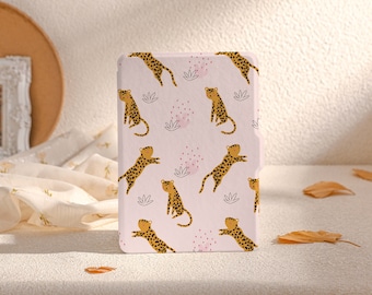 Lovely Leopard Print Kindle Case, All New Kindle Case 2022, Paperwhite 6.8 Cover, Kindle Paperwhite 2021 Case, Kindle 10th 11th Gen