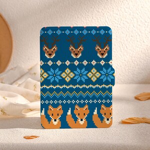 Fair Isle Style Prints Kindle Case, All New Kindle Case 2022, Paperwhite 6.8 Cover, Kindle Paperwhite 2021 Case, Kindle 10th 11th Gen