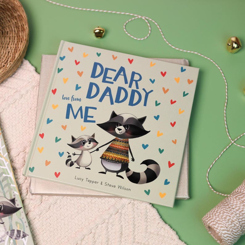 Birthday Gift From Children, New Dad Present Dear Daddy Love From Me Keepsake book from children to Father | Gift from a child, Daddy 画像 2