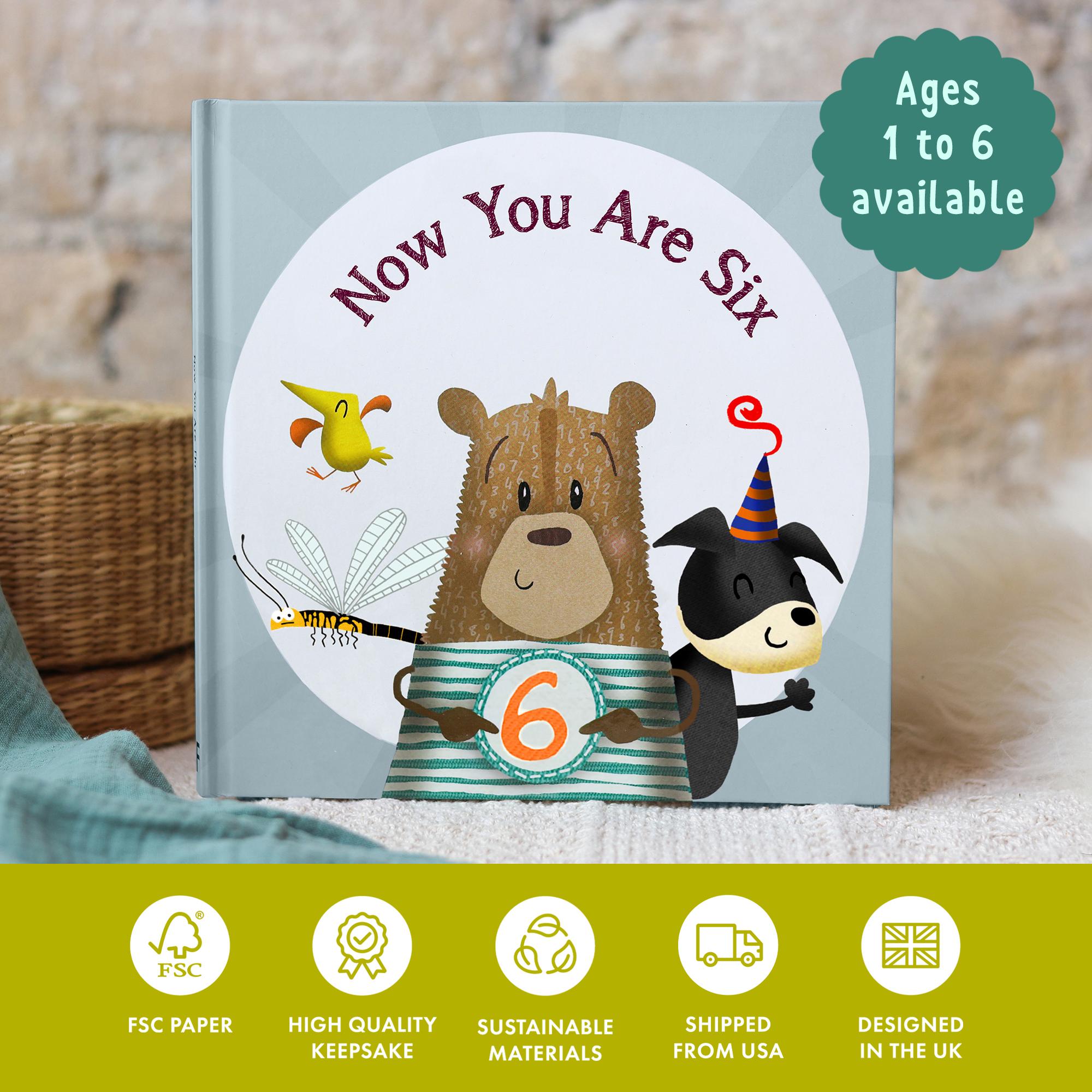 Now You Are Six Picture Book: Magical 6th Birthday Keepsake
