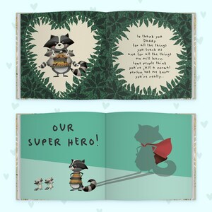 Father's Day Gift from Children Dear Daddy Love From Us Book Keepsake Gift From the Kids to Dad | New Dad Gift, Daddy image 18