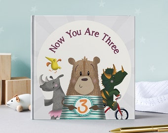 Now You Are Three Picture Book | A magical book about their special age | Age 3 | Keepsake Book For 3 year olds | Cute Birthday Gift Book