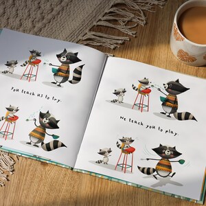Father's Day Gift from Children Dear Daddy Love From Us Book Keepsake Gift From the Kids to Dad | New Dad Gift, Daddy image 5