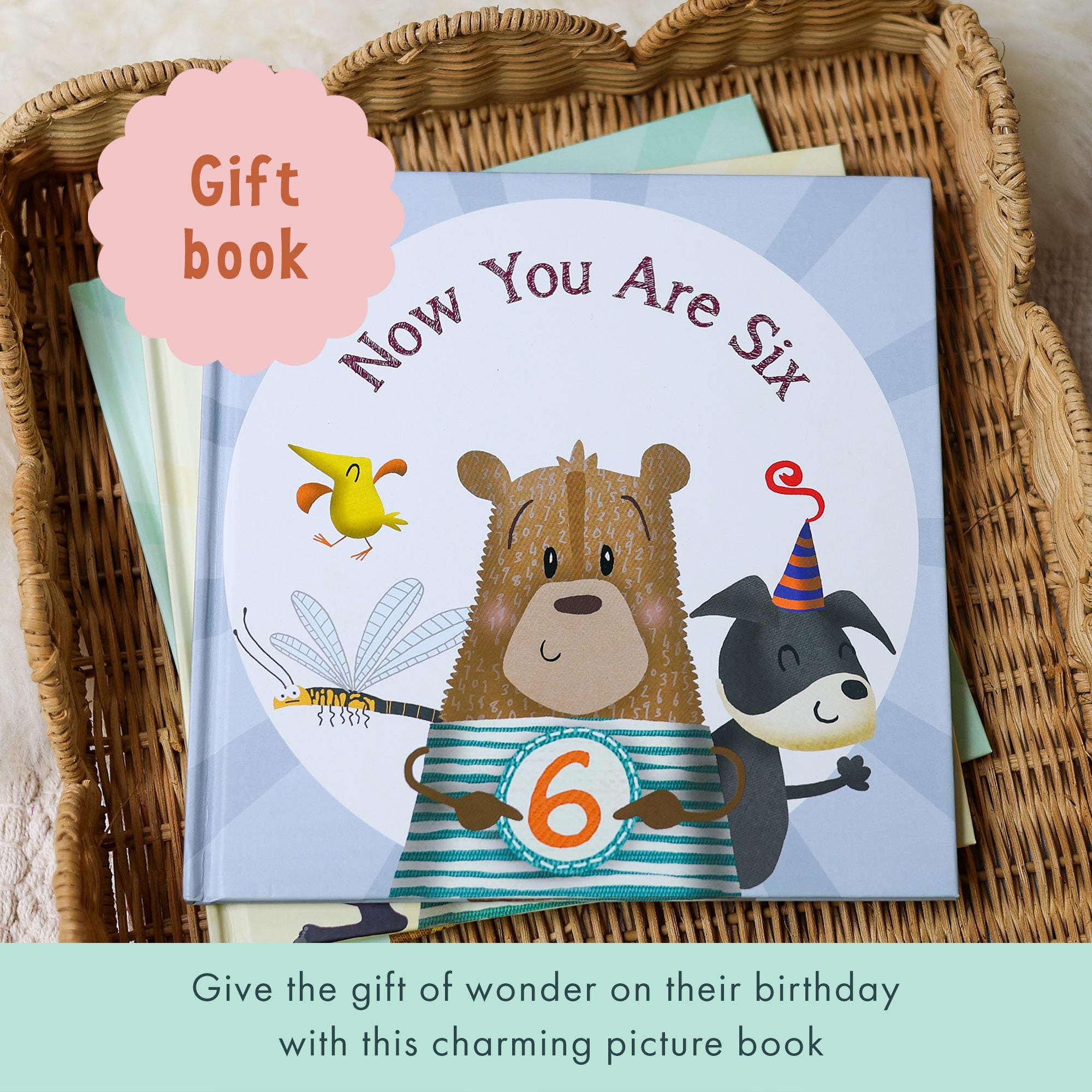 Now You Are Six Picture Book: Magical 6th Birthday Keepsake