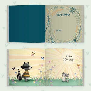 Birthday Gift From Children, New Dad Present Dear Daddy Love From Me Keepsake book from children to Father | Gift from a child, Daddy 画像 10
