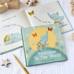 Welcome To The World Gift Book A keepsake book for the arrival of a new baby | Keepsake Baby Book | Children&#39;s Memory Book | Christmas Gift