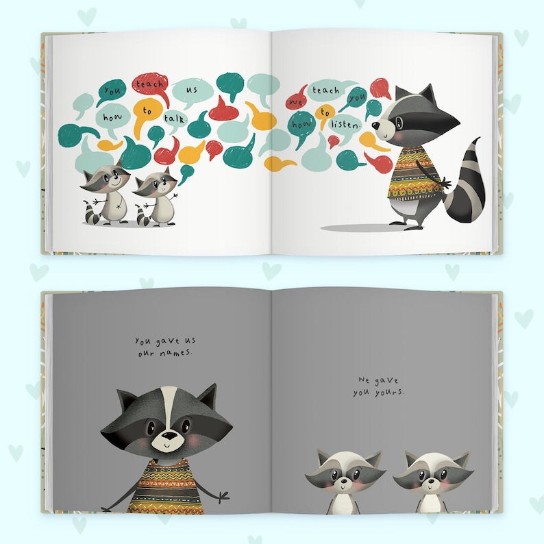 Father's Day Gift from Children Dear Daddy Love From Us Book Keepsake Gift From the Kids to Dad | New Dad Gift, Daddy image 12