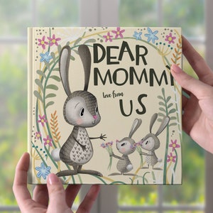 Mother&#39;s Day Gift Dear Mommy Love From Us Gift Book | Mom Gift | Birthday Gift for Mommy | Mom Gift From Children | Cute Gift From Kids