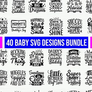 Baby SVG bundle, baby sayings svg, funny baby svg, baby quote bundle, baby new born svg, newborn svg