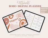 Boho Digital Planner, GoodNotes Compatible (Digital Download)