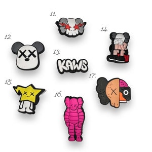 Croc Charms Charms KAWS Anime Kawaii Bundle of 5 