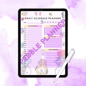BT21 Daily Planner