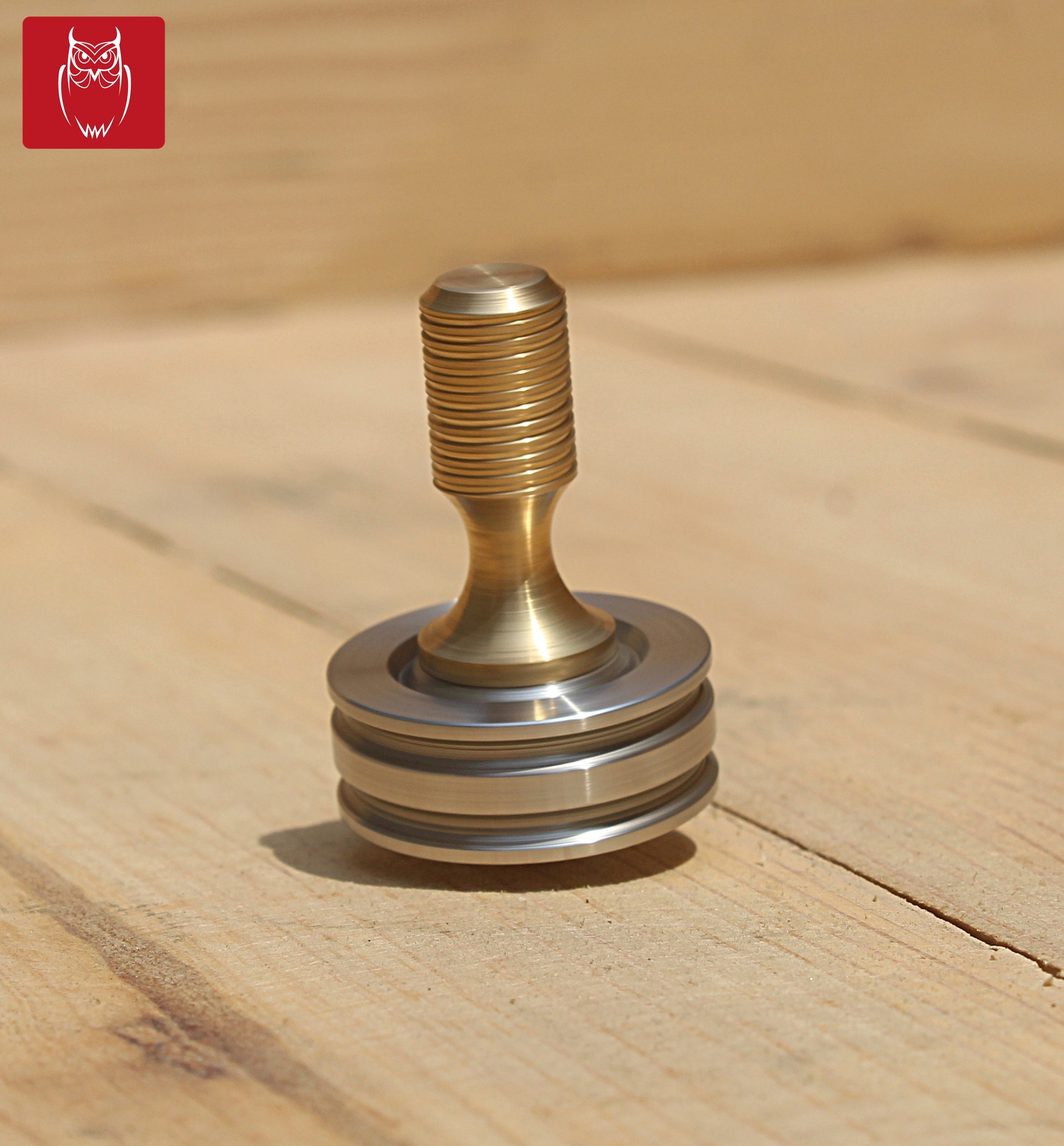 Whirl Brass Spinning Tops Set of 2 + Reviews