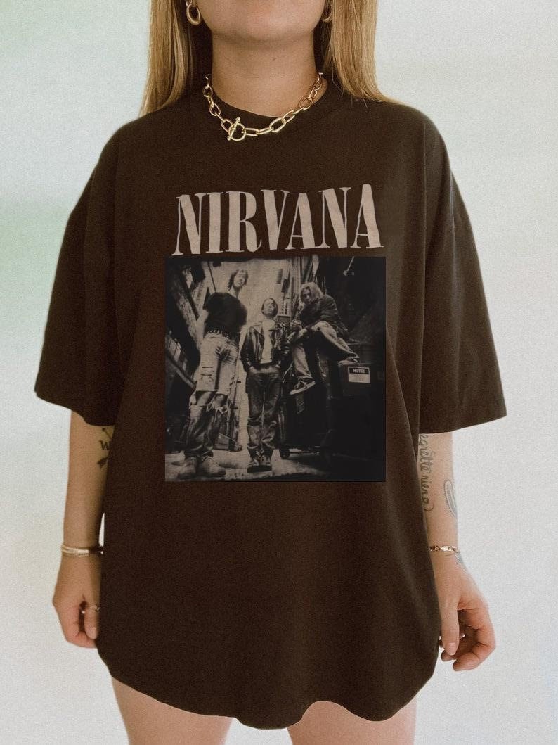 90s Kurt Cobain Vintage Shirt - Etsy