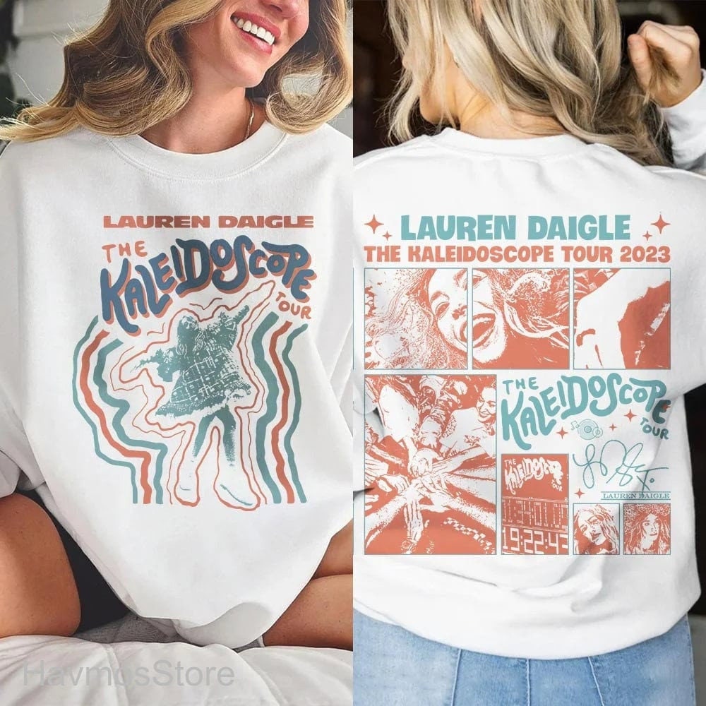 Lauren Daigle Tour Shirt, Lauren Daigle Sweatshirt, The Kaleidoscope Tour