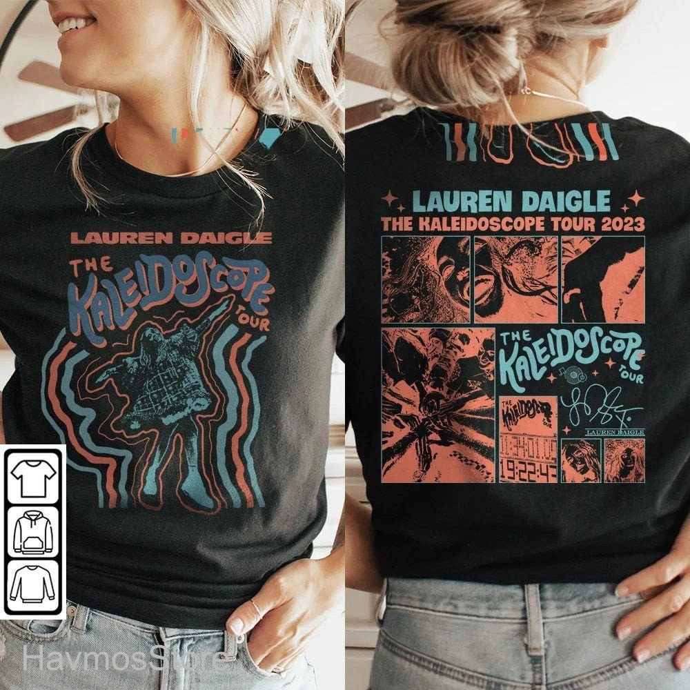 Lauren Daigle Tour Shirt, Lauren Daigle Sweatshirt, The Kaleidoscope Tour