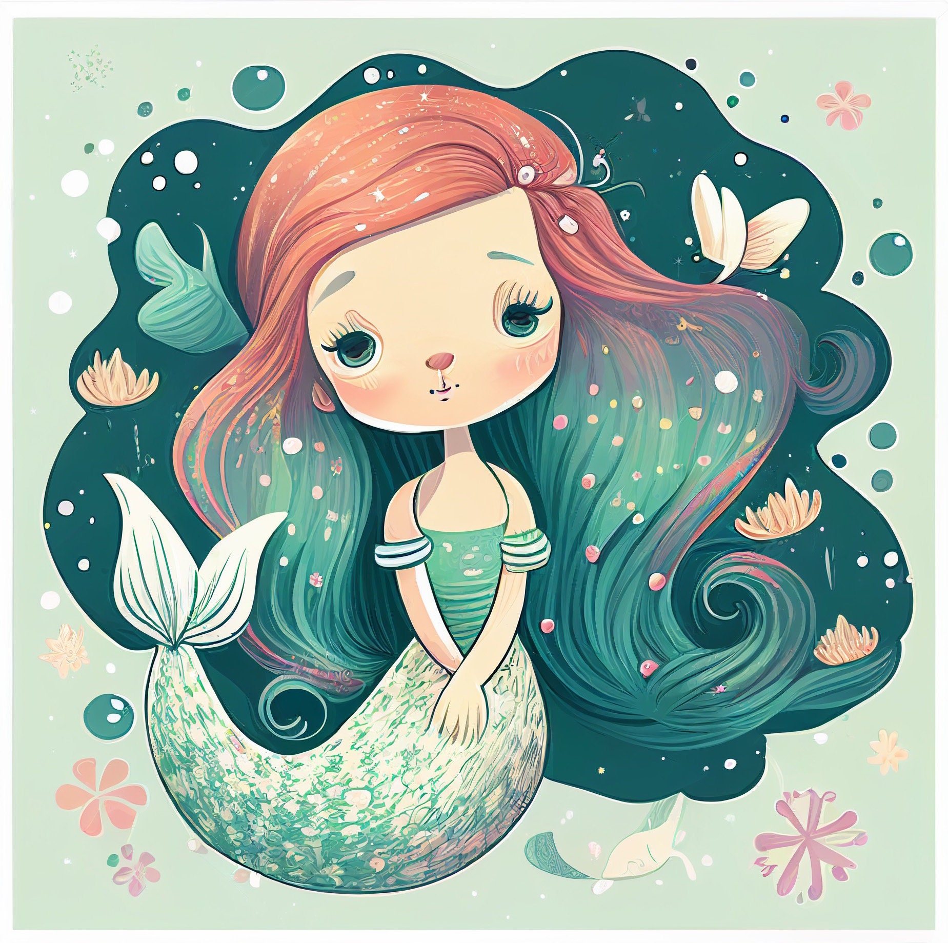 20+ Mermaid Crafts for Kids - Natural Beach Living