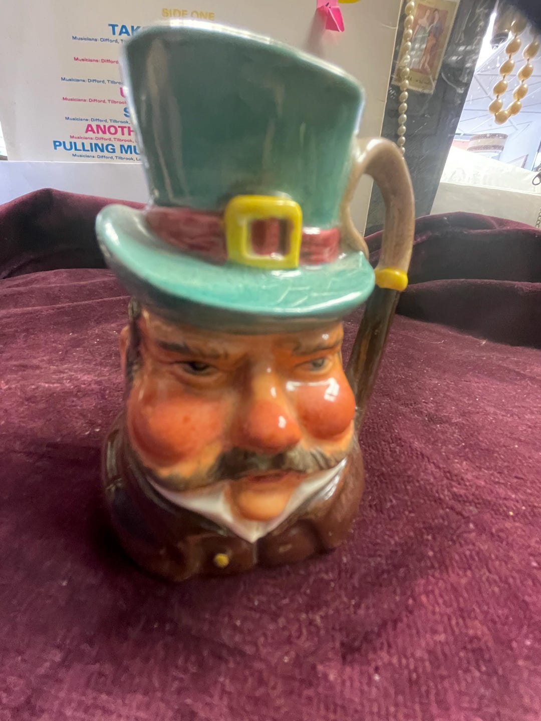 Vintage Sylvac Toby Jug: 