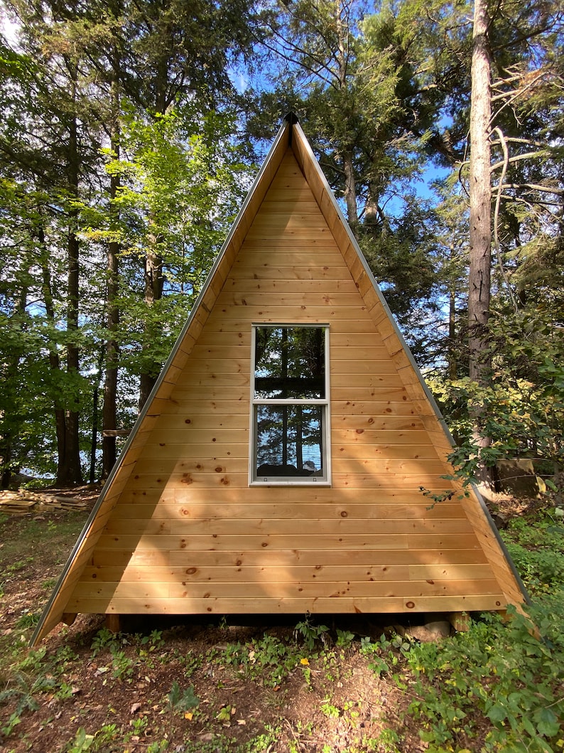 Easy to Build Aframe Cabin 108 Sq Ft Instant Download Etsy Canada