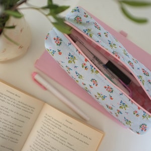 Coquette Pen Case, Floral Pencil Pouch, Aesthetic Pencil Pouch, Christmas  Gift