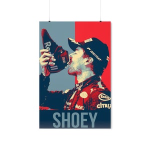 DR3 Shoey Poster | Formula Poster | HD Color | Motorsport Poster | Wall Poster | Printed Poster | F1 Poster Gift