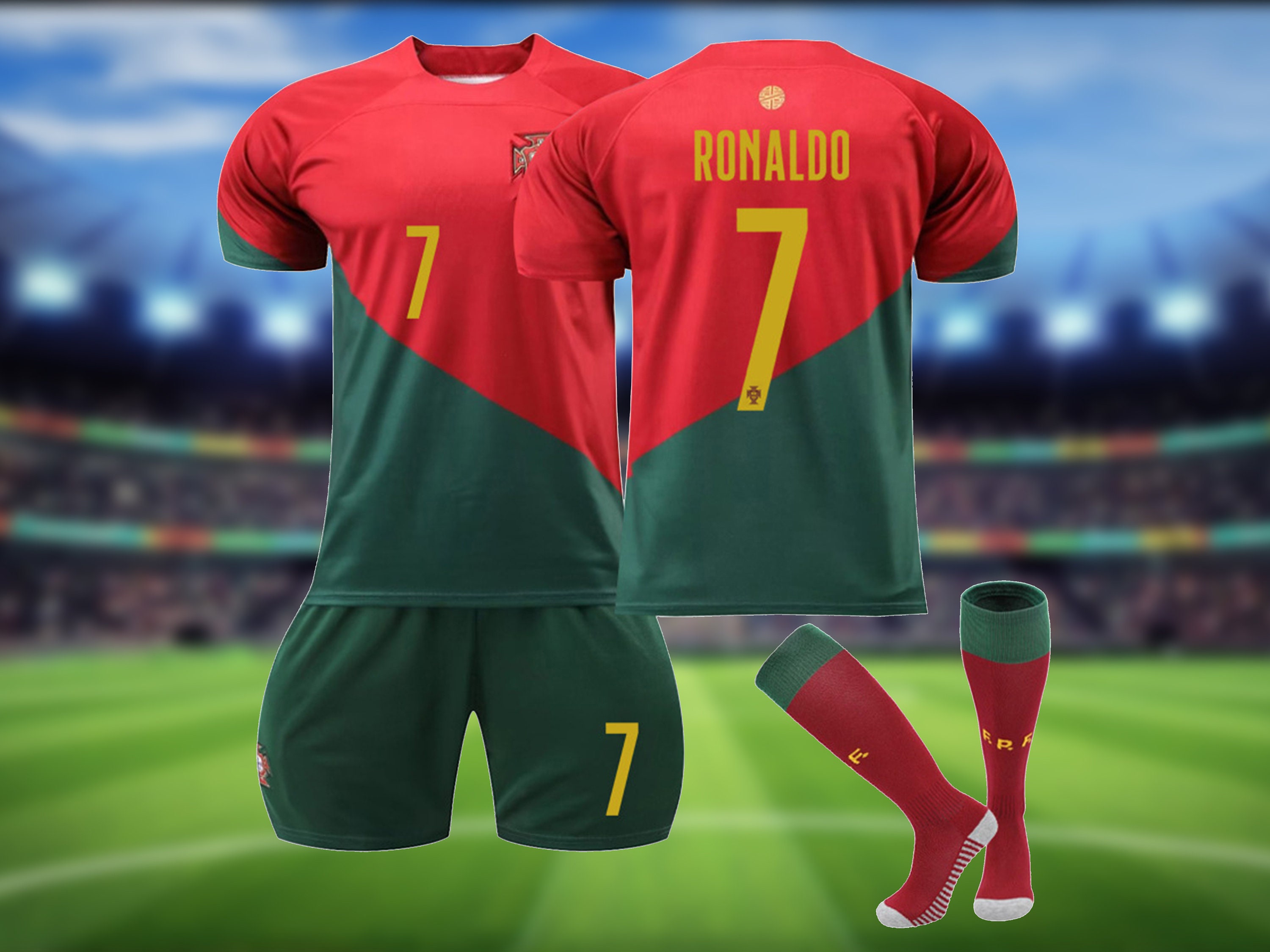 portuguese soccer uniform