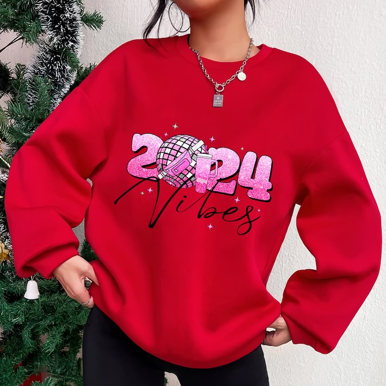 New Year 2025 Sweatshirt 2025 Vibes Hello 2025 Sweatshirt Etsy