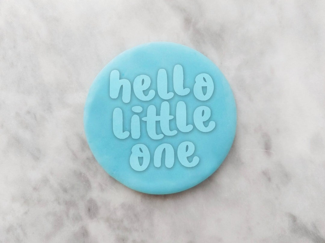 Reverse Cookie Embosser Cookie Stamp Gender Reveal Party Etsy