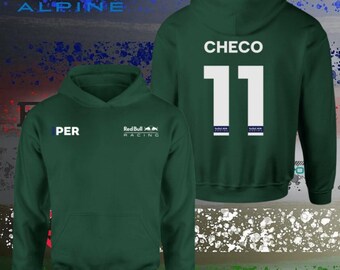 Sergio Perez 11 RB Racing Hoodie - F1 Inspired Team Support Wear - Perfect Gift for Motorsport Fans