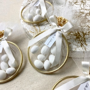 Cadeau personnalisé en gros de bonbons aux amandes. Faveur de mariage pour invitée, cadeau de baptême, cadeau de bonbons aux amandes, cadeaux de fiançailles, cadeaux de baby shower