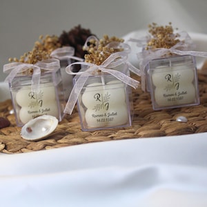 candle guest favors