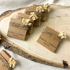 Wedding Chocolate Gift, Bulk Wedding Gifts, Wedding Chocolate Favors, Customized Chocolate, Wedding Favors, Gift for Guest, Thank You Favors