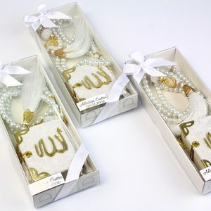 Mini Quran Tasbih Gift Set: Islamic Wedding Favors (10 PCS)