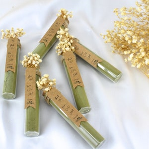 Personalized Henna Tube Favors: Rustic Wedding, Henna Night