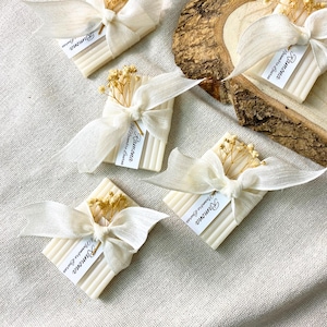 Sapone da regalo personalizzato per matrimonio, bomboniere per gli ospiti, bomboniere per baby shower, sapone fatto a mano, bomboniere per battesimo, regalo di fidanzamento