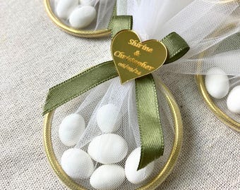 Personalized Almond Wedding Favors: Bulk Thank You Gifts