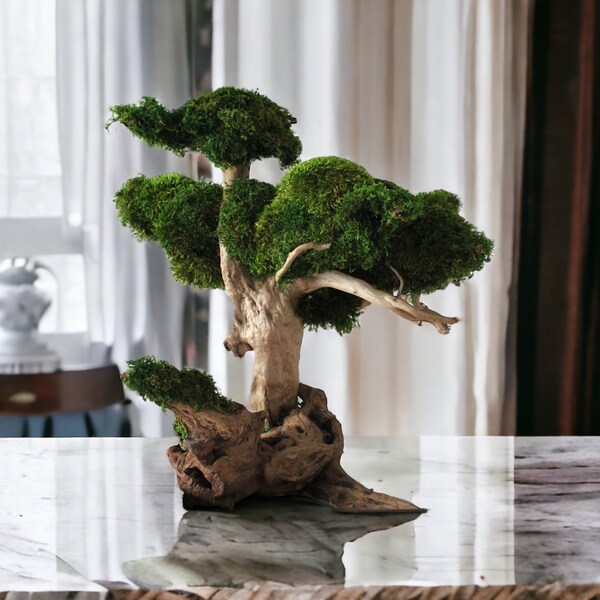 Large Artificial Bonsai Tree Etsy