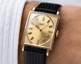 Longines Conquest Gold Capped Calendar Date Ref.161-4940 Swiss